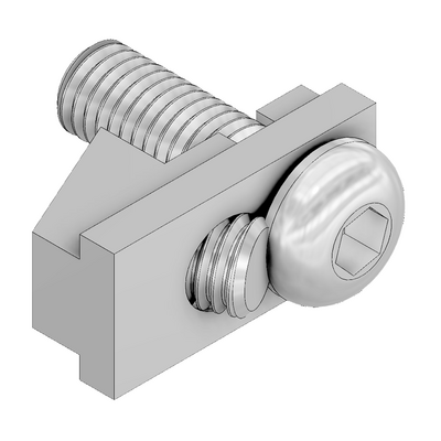 41-002-0 MODULAR SOLUTIONS PROFILE FASTENER<br>SPEEDLOCK HIDDEN PROFILE CONNECTOR C